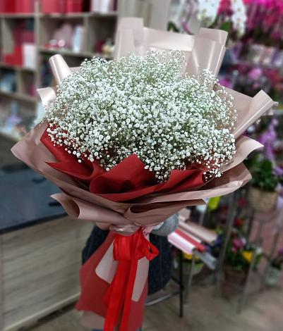 Букет цветов из: Гипсофила в Крестцах