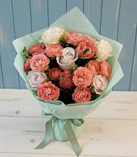 Букет влюбленный романтик в Крестцах Букет цветов из:  Розы в Крестцах