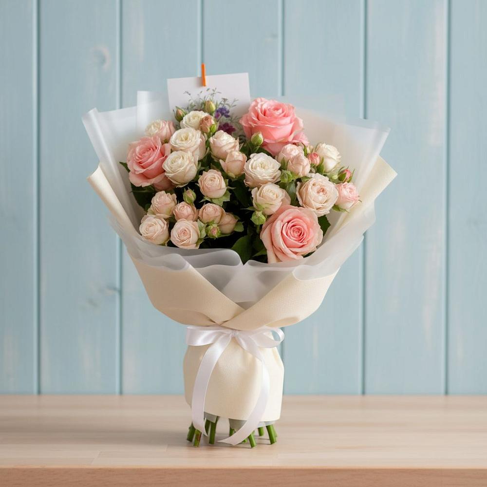 Букет цветов из: Розы в Крестцах