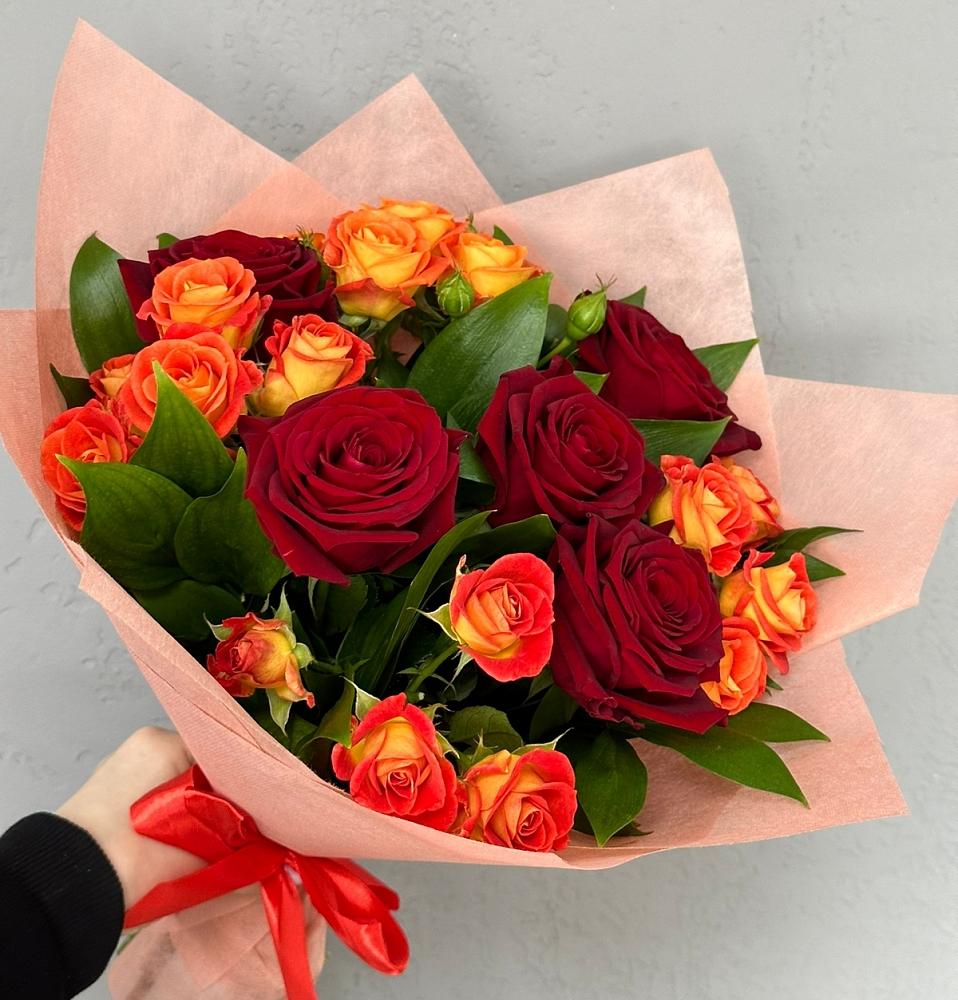 Букет Любовь и восторг в Крестцах