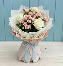 Букет цветов из:  Розы в Крестцах
