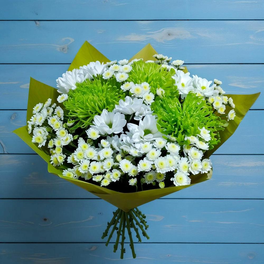 Букет цветов из: Хризантемы в Крестцах