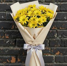 Букет цветов из:  Хризантемы #REPLACE_PRED# Крестцах