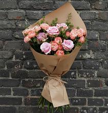 Букет цветов из:  Розы #REPLACE_PRED# Крестцах