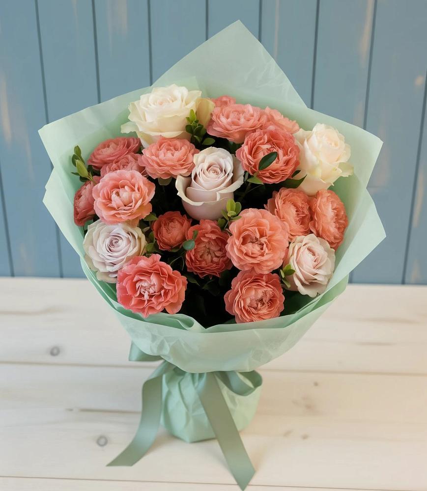 Букет цветов из: Розы в Крестцах