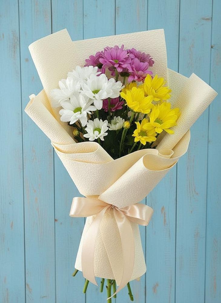 Букет цветов из: Хризантемы в Крестцах