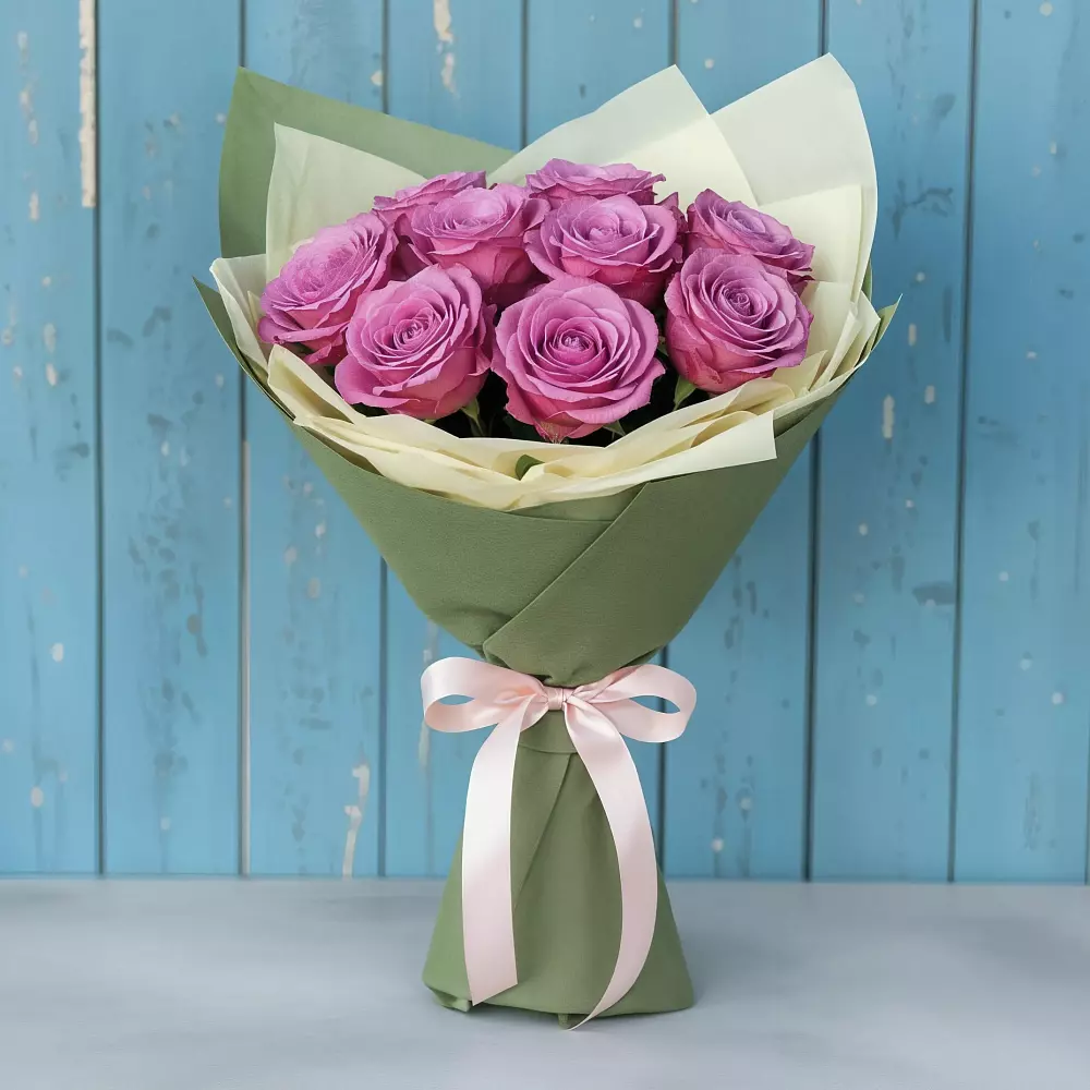 Букет Розы Фёрст Леди в Крестцах