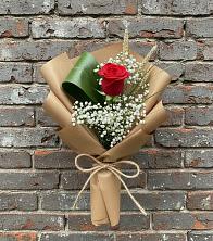 Букет Премиальная роза в Крестцах Букет цветов из:  Розы в Крестцах