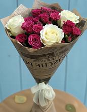 Букет цветов из:  Розы в Крестцах