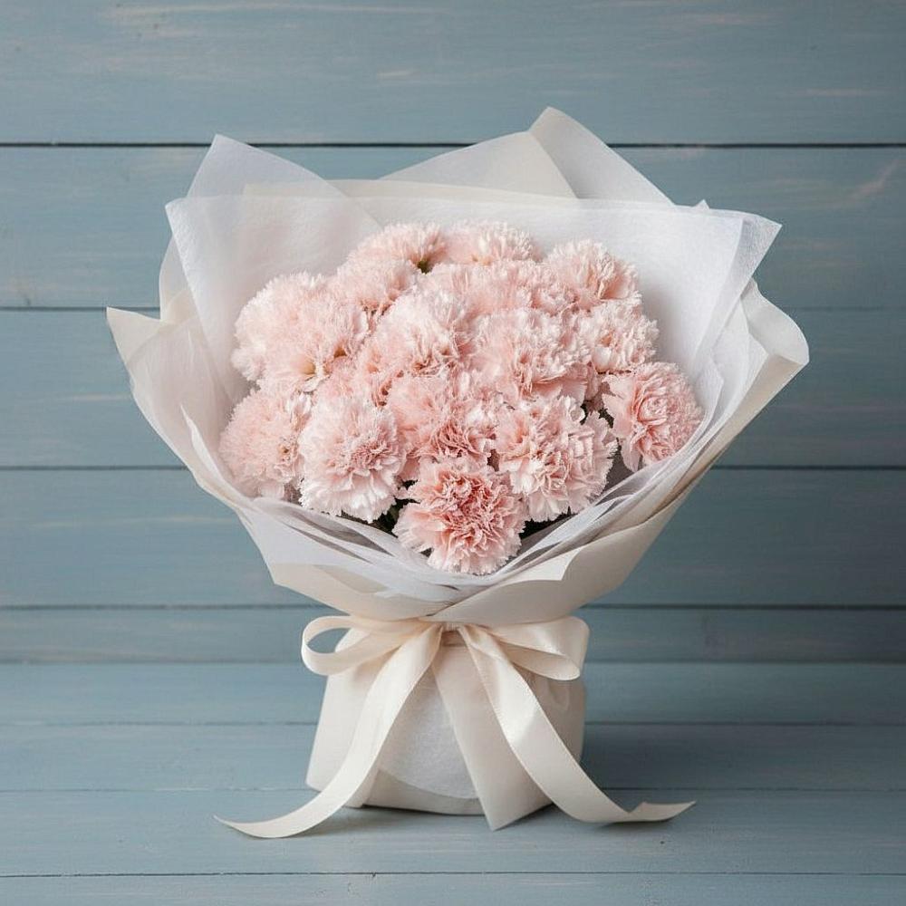 Букет цветов из: Гвоздики в Крестцах