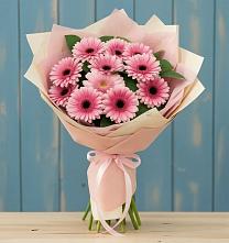 Букет цветов из:  Герберы в Крестцах