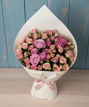 Букет цветов из:  Розы #REPLACE_PRED# Крестцах